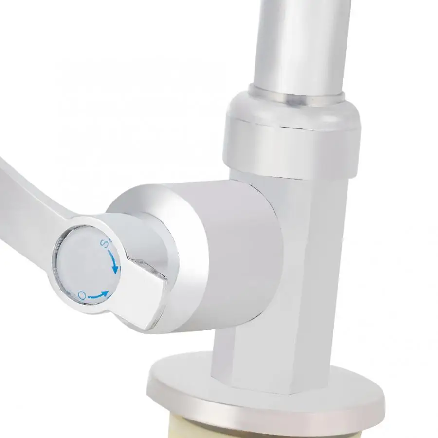 

Kitchen Faucet Single Cold Vertical Faucet Tap G1/2in for Home Use Durable And Resistant To Rust(Without Hose)