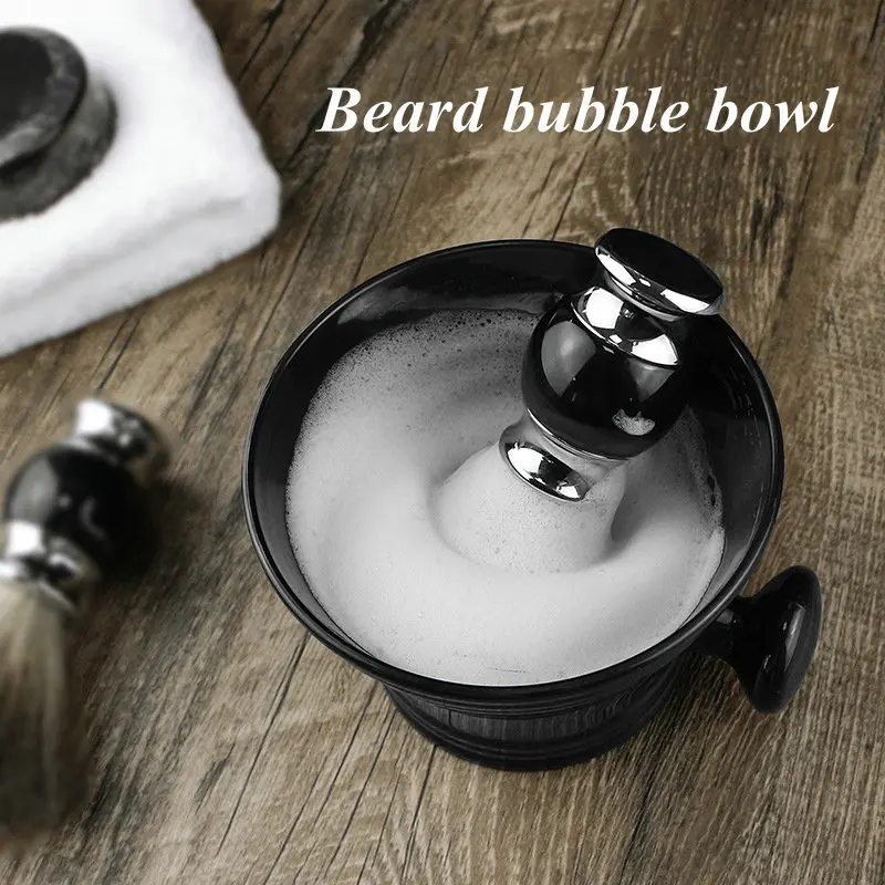 

1Pcs Barber Shop Foaming Soap Bowl Facial ShavingTools Beard Clean Shaving Brush Bowl Men Soap Cup