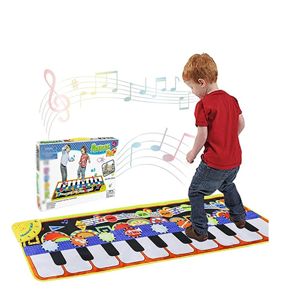

Multi-Function 8 Instruments Mode Musical Carpets Baby Electronic Music Piano Play Mat Educational Toys Children Kids Piano
