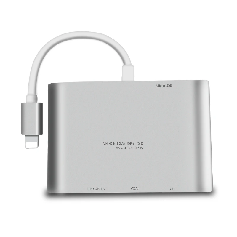 Кабель адаптер Lightning для HDMI Jack Audio TV stick iPhone X 8 7 Plus 6 6S iPad серии YH2| |