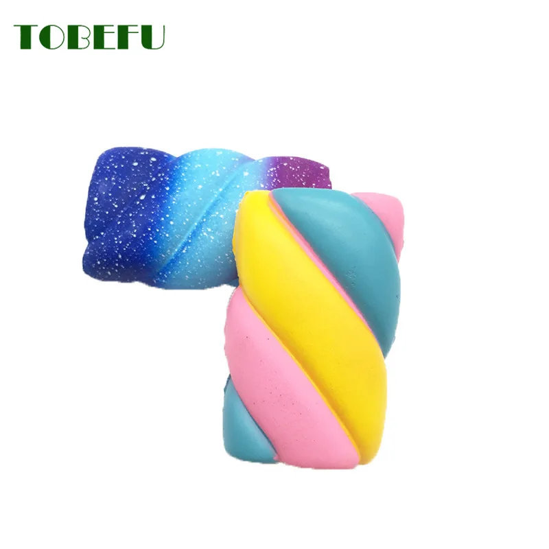 TOBEFU милые Зефир сжимаемые ПУ Ароматические антистресс сжимает медленно растет