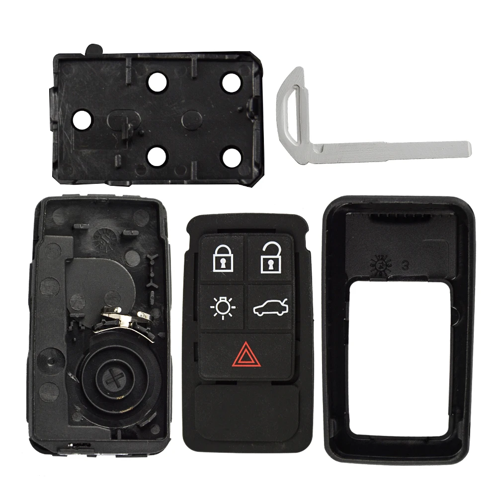 OkeyTech 5/6 кнопочный умный Корпус ключа дистанционного управления для Volvo S60 V60 S70 V70