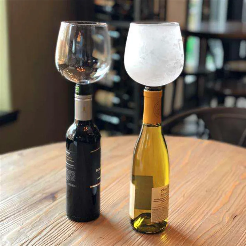 Креативный хрустальный бокал для красного вина с прямым питьевым