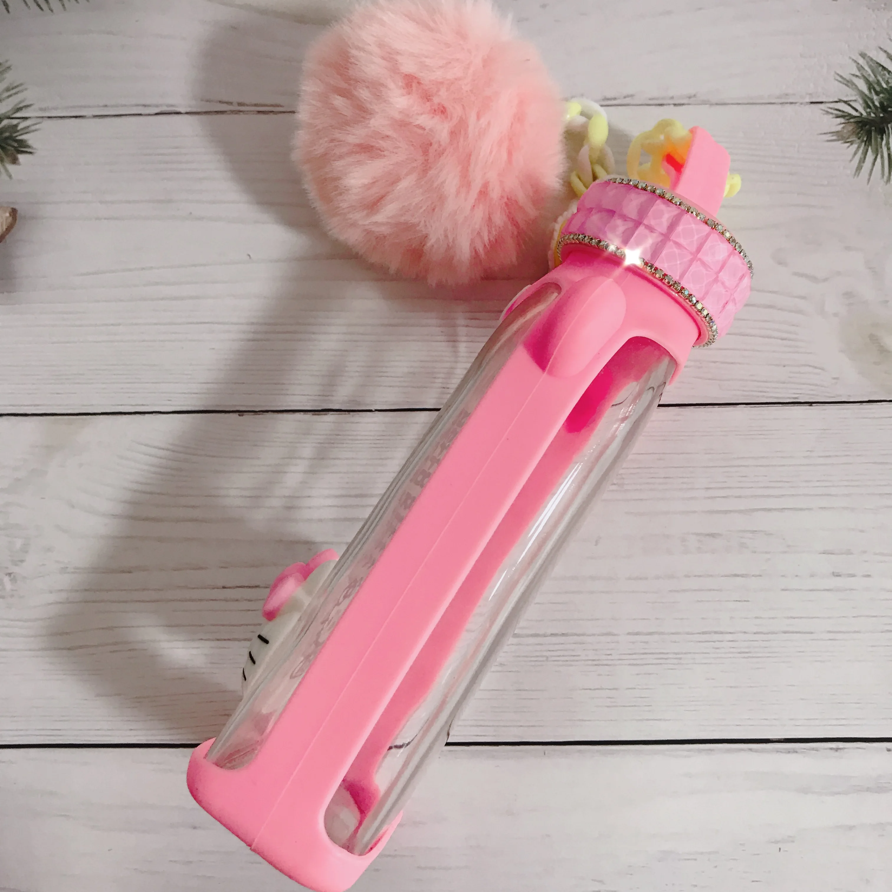 Бутылки для воды с рисунком из мультфильма Helloo Kitty 350 мл взрослых и детей защитой