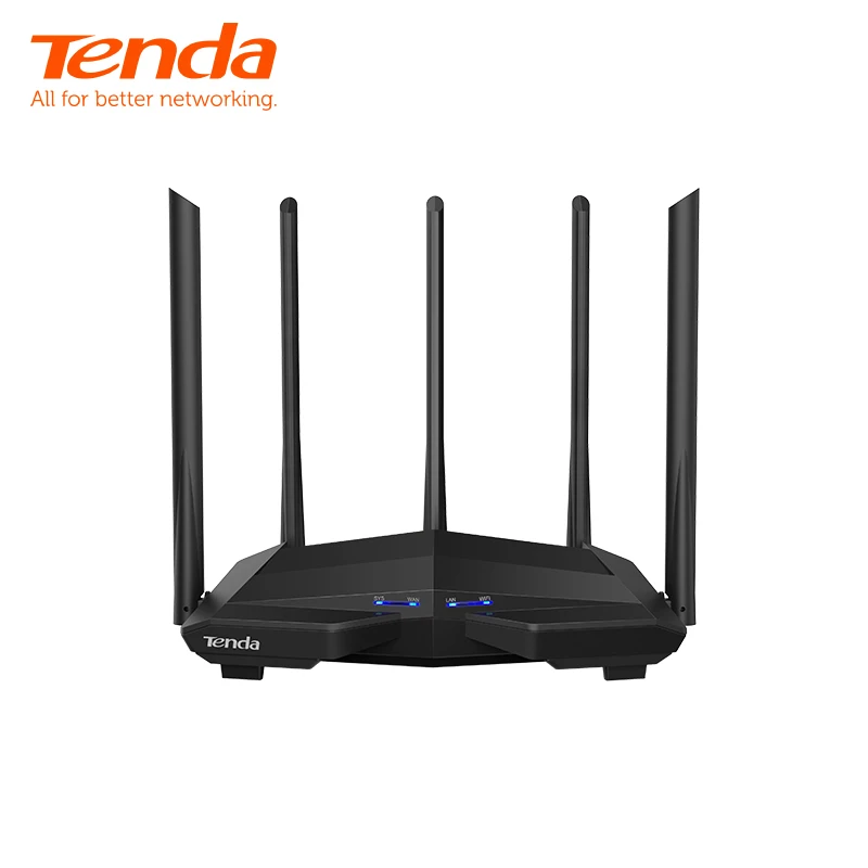 Беспроводной Wi Fi маршрутизатор Tenda AC7 AC1200M с высоким коэффициентом усиления 2 4
