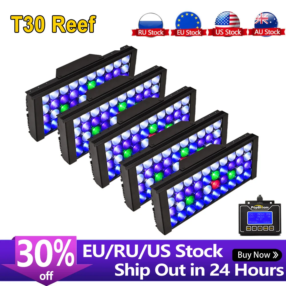 Попблум DSunY Светодиодная лампа для аквариума светодиодная подводный морская