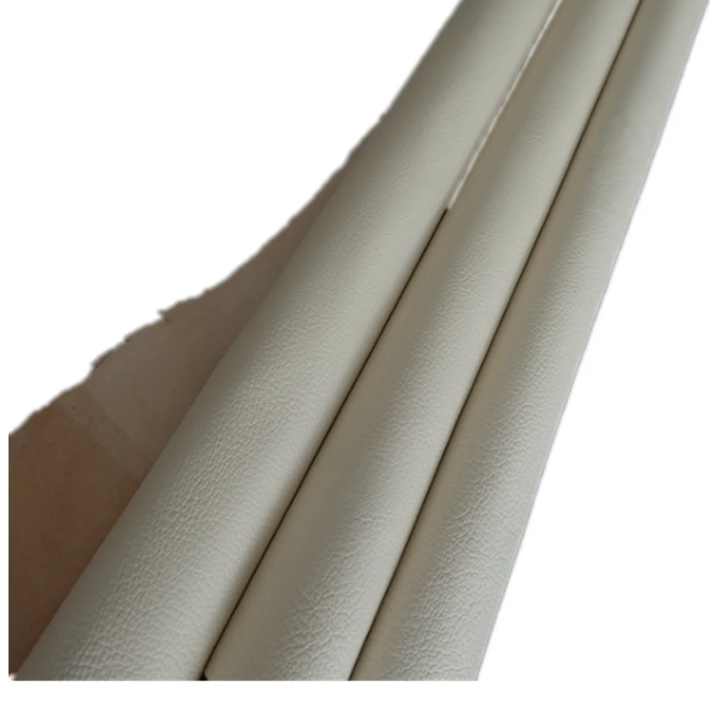 Off-white shrinkage goatskin 1.1-1.4mm leather handmade diy pillow leather goods box jewelry decoration leather