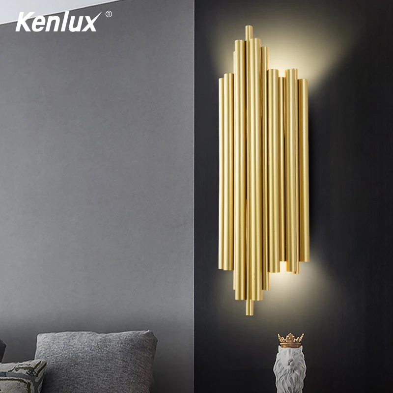 Современный Европейский пост-модерн золотая металлическая Хрустальная