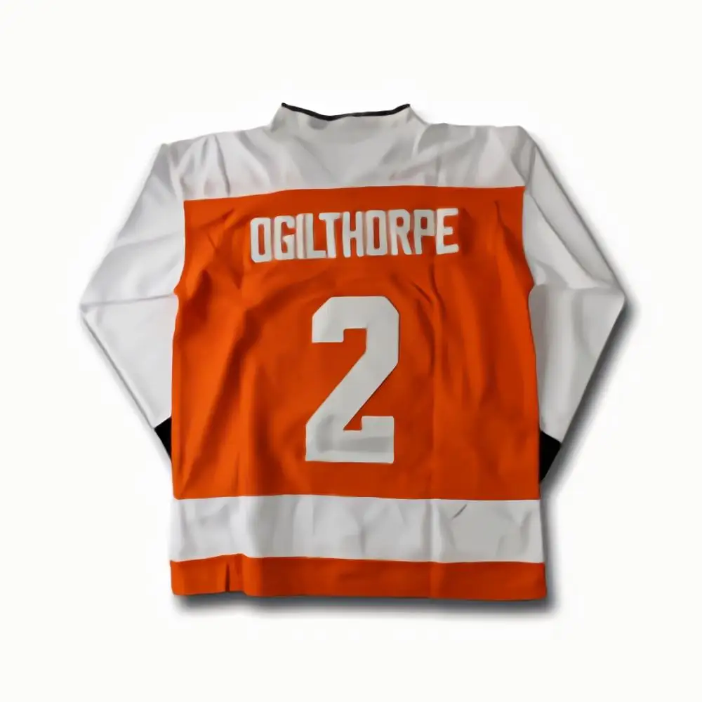 Мужская Желтая хоккейная Майка McCracken #9 Ogilhorpe #2