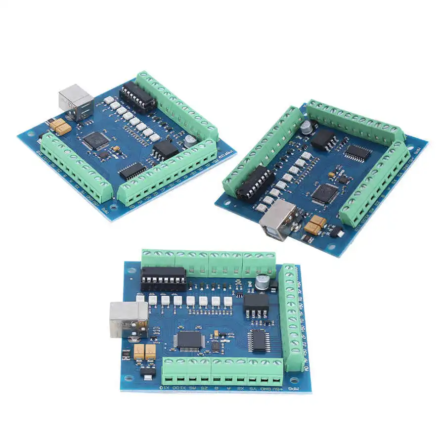 Контроллер гравировальной машины USB CNC плата управления шаговым перемычком 4 оси