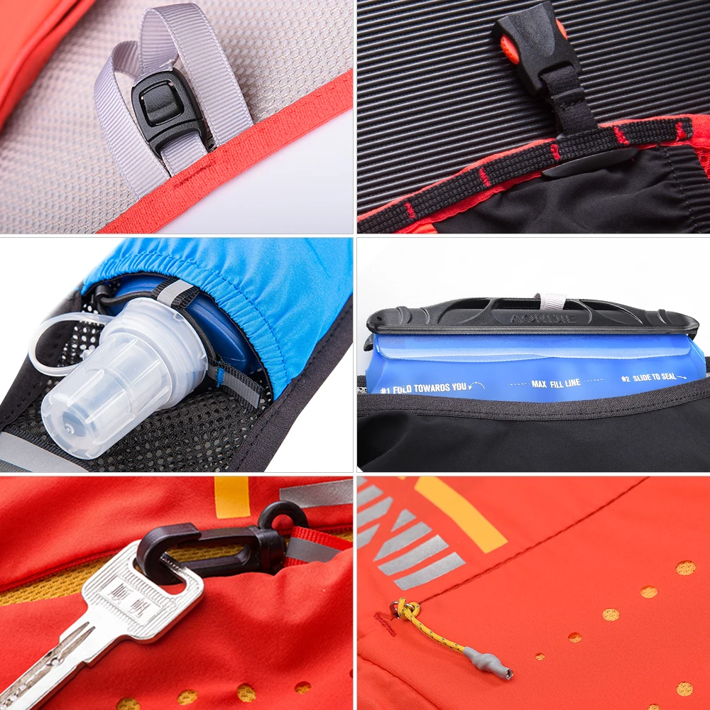 Открытый сетчатый жилет Hydriton дышащий для бега Велоспорт марафон рюкзак