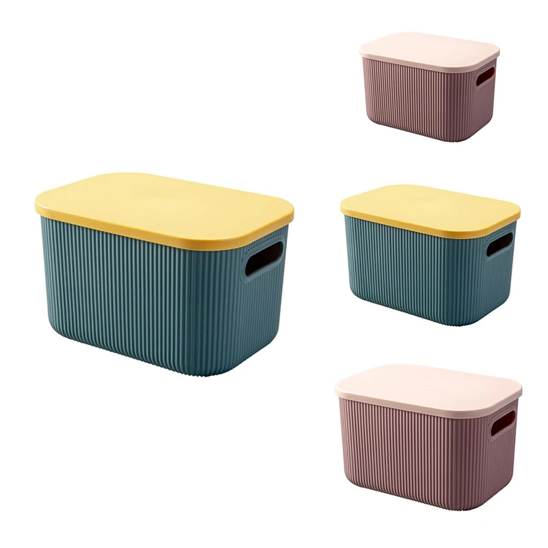 

Plastic Clothing Storage Box Children's Toys Organizer Container Creative Home Storage Bins With Lid