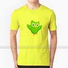 Футболка duo для мужчин, женщин, мужчин, футболки с принтом, классные футболки из 100% хлопка, 5xl, 6xl duo duolingo, французский, латинский, испанский, немецкий, венгерский