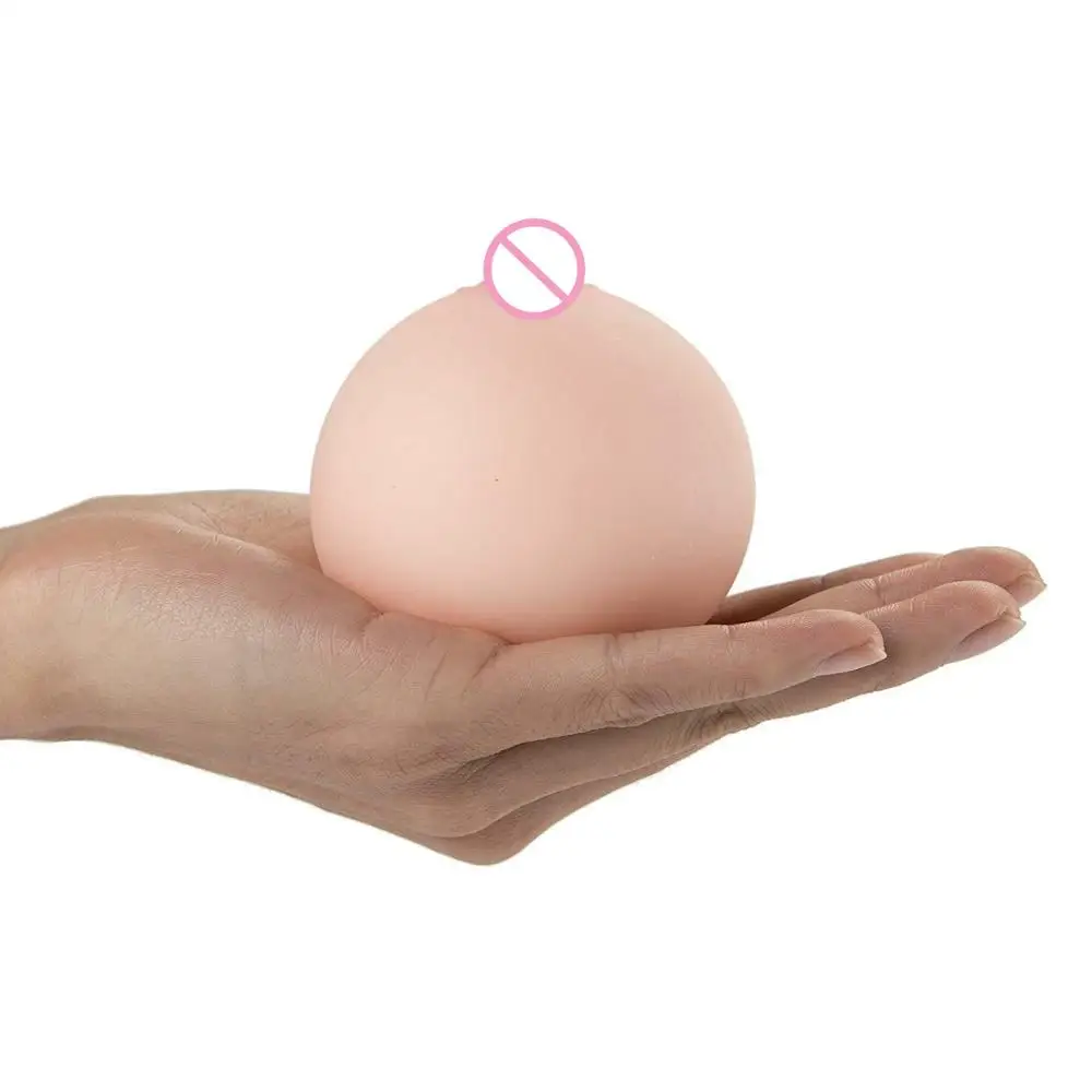 Мужская силиконовая искусственная грудь с отверстием для мастурбации мяч Mimi 8 2*7 5