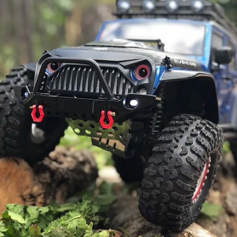 

Metal Front Bumper with Led Lights for 1/10 RC Crawler Axial SCX10 90046 SCX10 III AXI03007 TRAXXAS TRX4 TRX-4