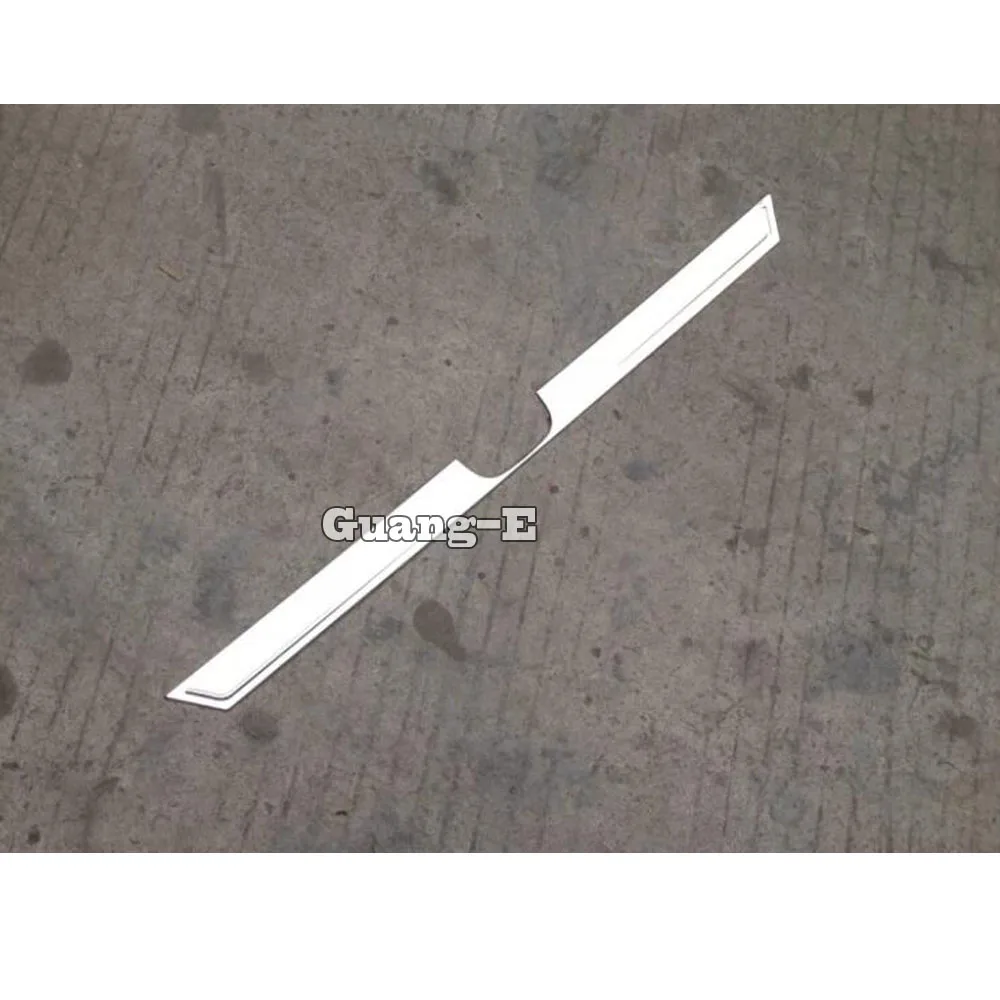 1 шт. декоративная наклейка для крышки багажника из нержавеющей стали |