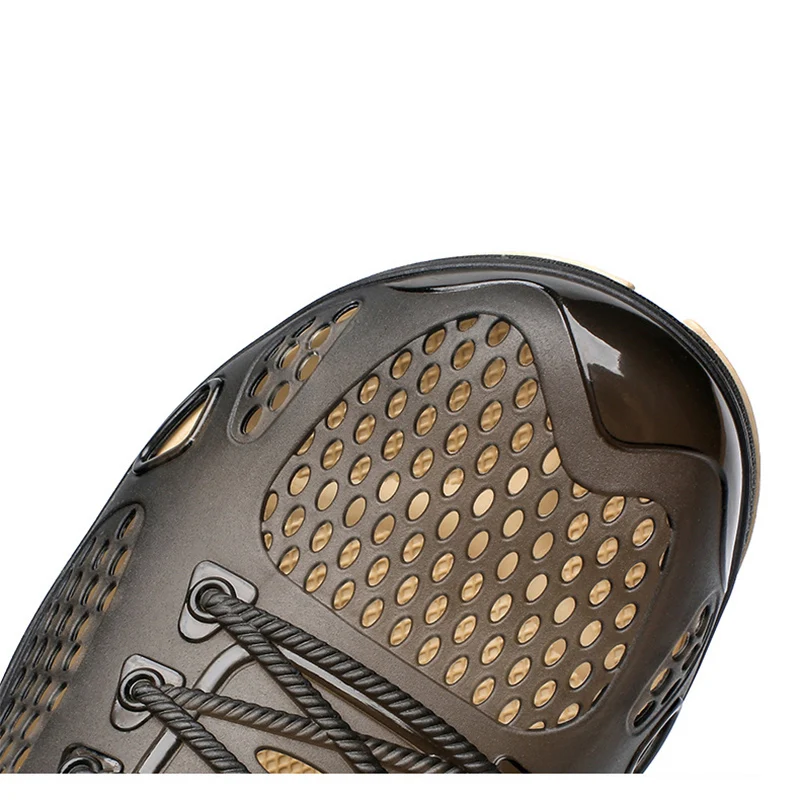 GRITION/мужские сандалии быстросохнущие повседневные резиновые сабо Мужская обувь