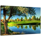 Красивое поле для гольфа пейзаж Diy квадратная Круглая Полная Алмазная Картина Вышивка крестом Алмазная мозаика вышивка домашний декор AA1896