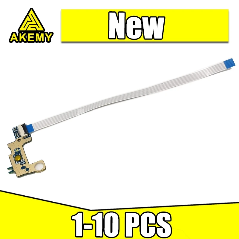 

AKemy Original For HP Pavilion 15-AU Series Laptop Power Button board With Cable DAG34APB6D0 100% Tested Fast Ship