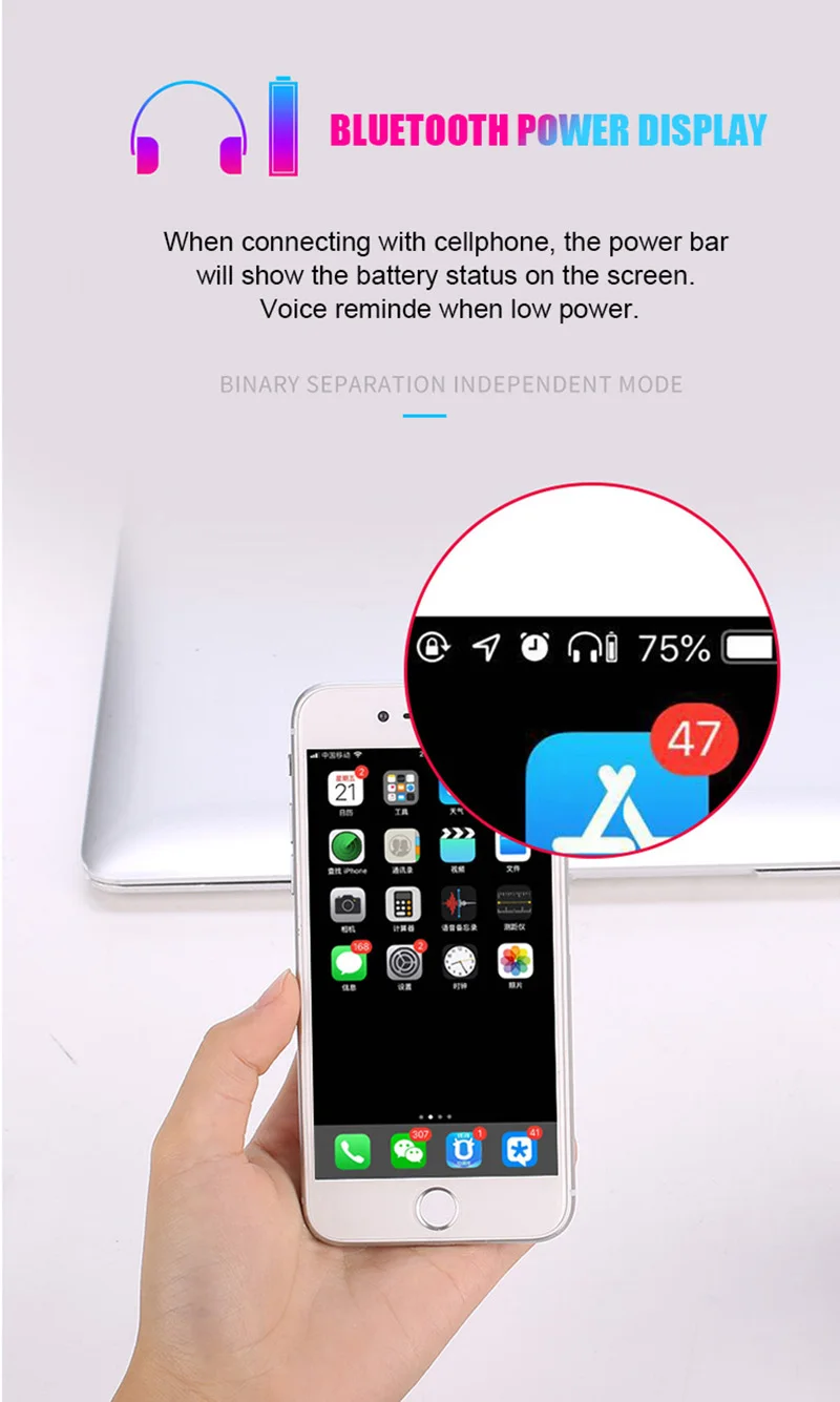 Bluetooth наушники для Xiaomi Redmi беспроводные наушники 5,0 TWS наушники с шумоподавлением для samsung S10