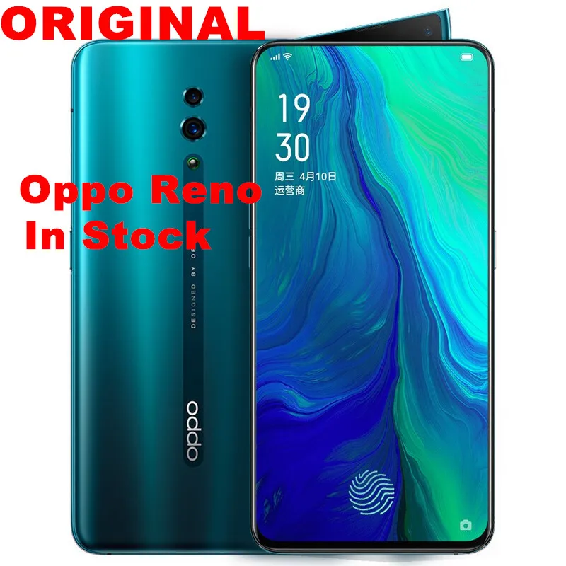 Новый оригинальный мобильный телефон OPPO Reno 3765 мАч сканер отпечатка пальца 6 4