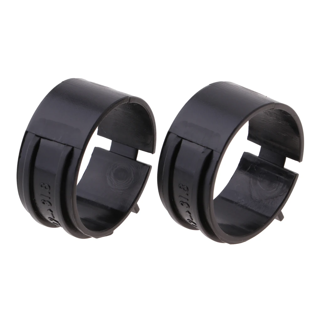 2 пары велосипед передний переключатель зажим адаптер Редуктор 34 9 мм до 31 8 MTB