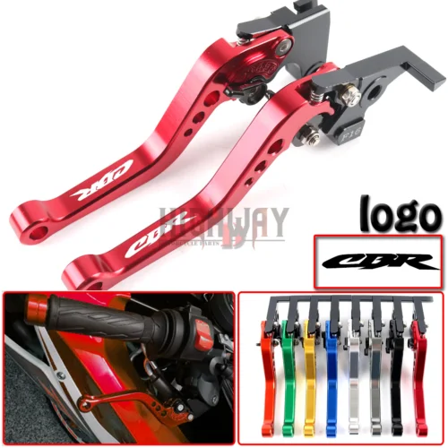 Ручка тормоза мотоцикла бар рычаг с ЧПУ алюминий короткое Регулируемая сцепные