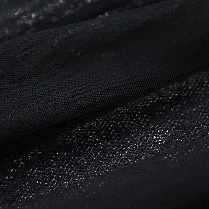 

High Quality Runway Designer Women Dress Autumn Clothes 2019 Fashion Long Sleeve Vintage Velvet Patchwork Tulle Sexy Party Dress