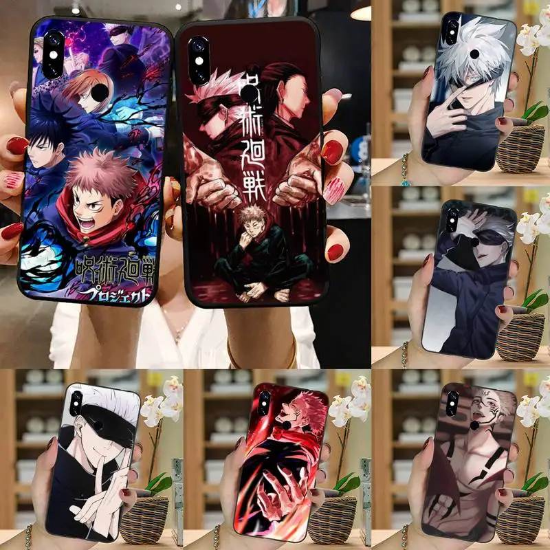 

jujutsu kaisen anime cool Phone Case For Xiaomi Redmi note 7 8 9 pro 8T 9A 9S Mi Note 10 Lite pro