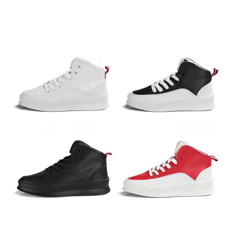 Men High Top Kanye Justin Cool Mens Casual Shoesmale Motorcycle Sneakers Hip Hop Designer Brand Height Increase Owen Botas | Обувь