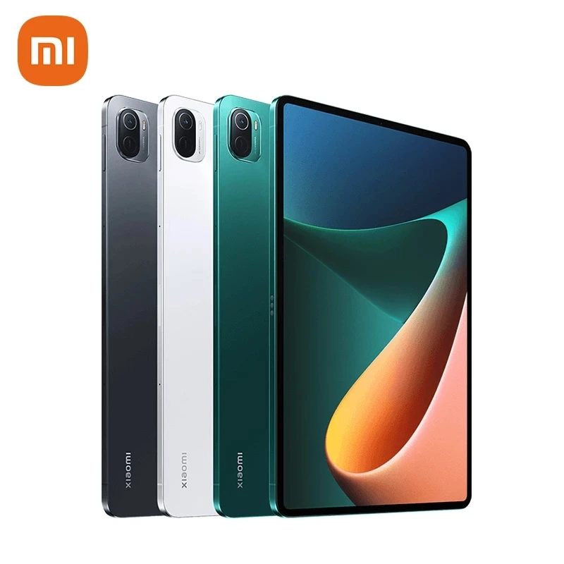 Xiaomi 5 Mi Pad 5, 11 дюймов, 1300 Вт, 2,5 K, 120 Гц, Snapdragon 860, 6 + 128/256 ГБ, две камеры, 8720 мАч 