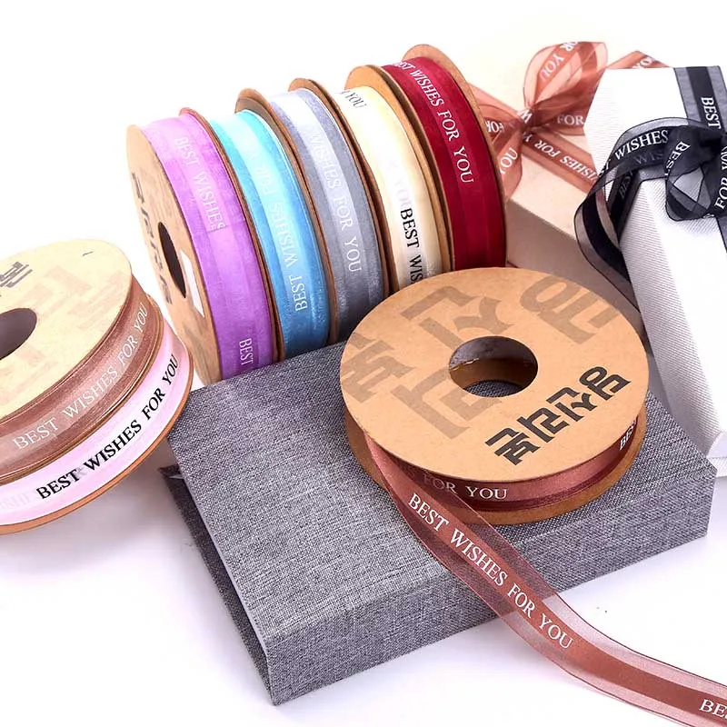 Ленты из органзы с принтом 25 мм 5 лет|Ленты для шитья| |