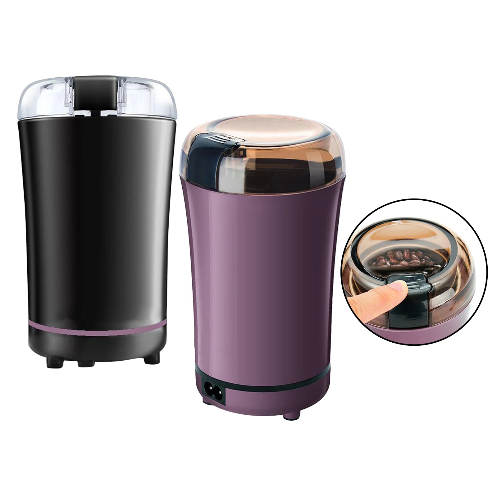 

Kitchen Electric Coffee Grinder 400W Mini Nuts Herbs Pepper Grains Grinder