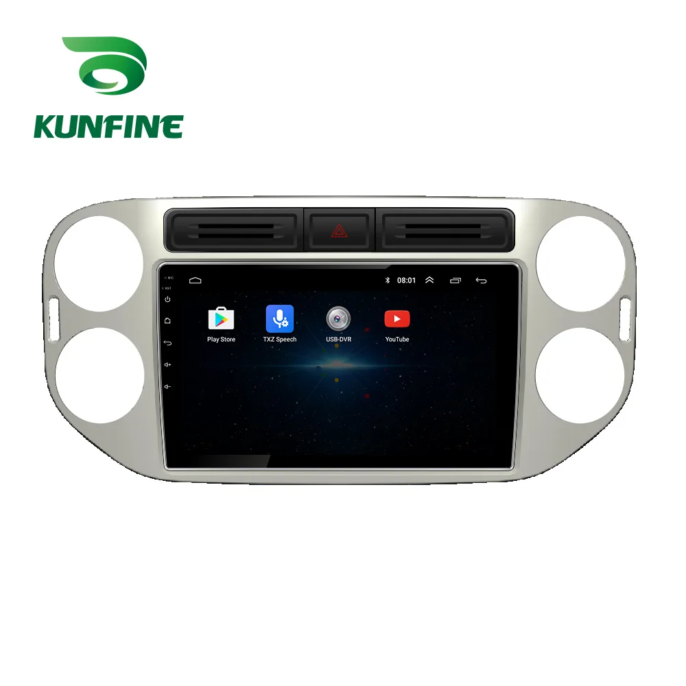 Восьмиядерный автомобильный DVD-плеер Android 10 0 GPS-навигация для VW Tiguan 2010 2011 2012 2013 2014