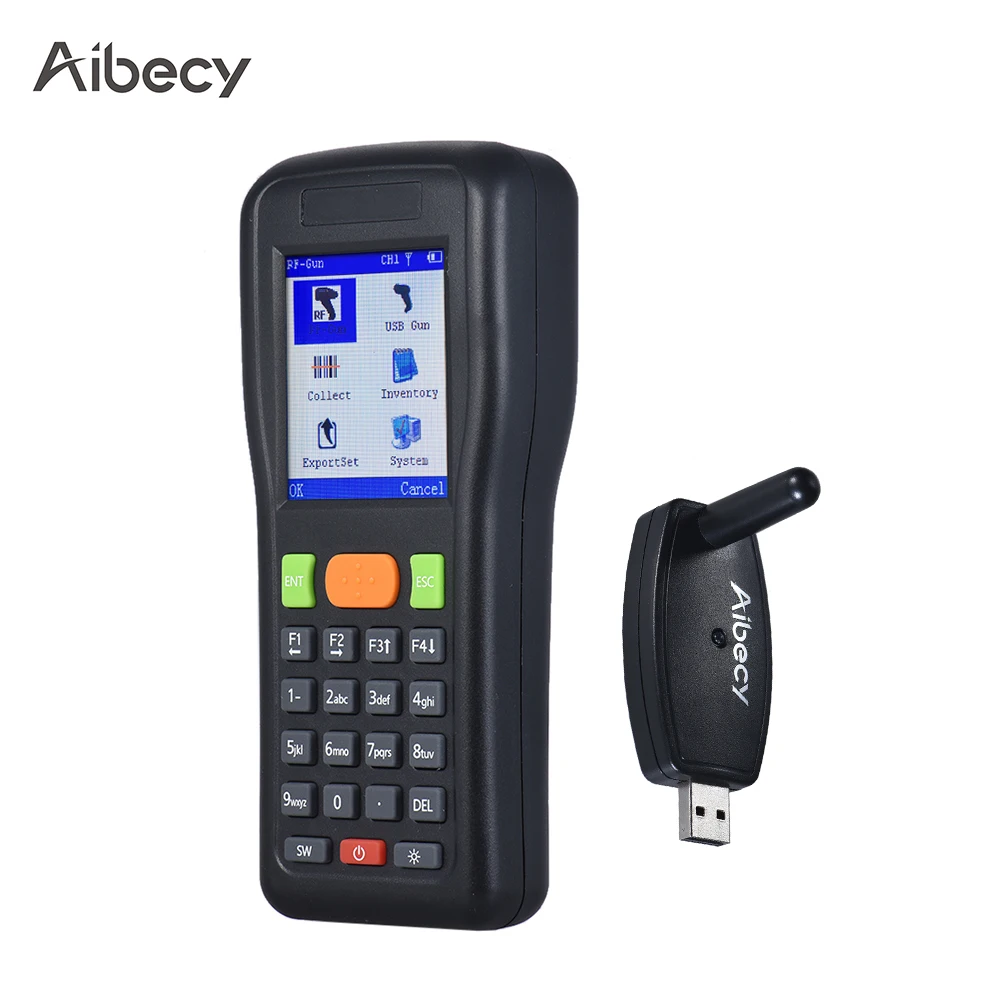 Ручной сканер штрих кода Aibecy LM3306 беспроводной и проводной кодов PDT 1D сканирующий