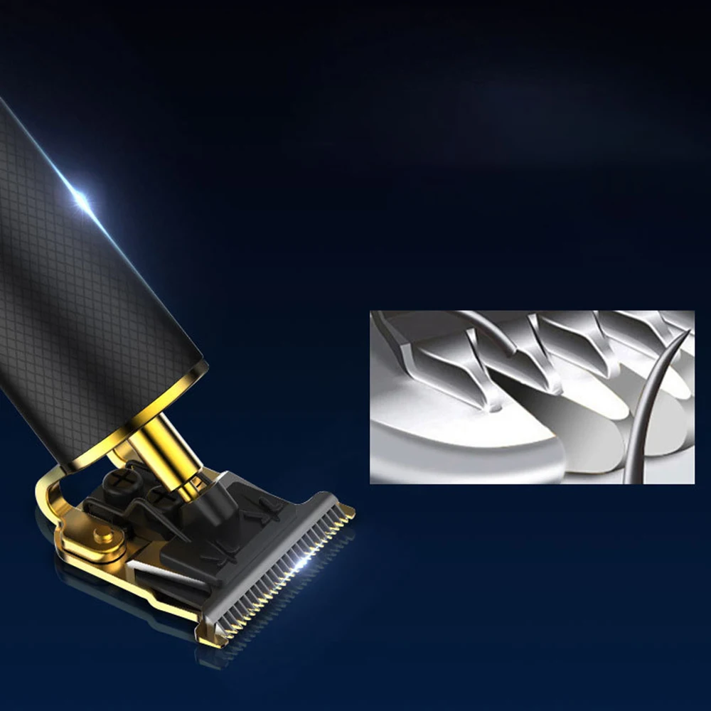 

Professional Men Hair Clippers Cordless Hair Trimmer USB Rechargeable Beard Trimmer Men Haircut Kit with 4 Combs