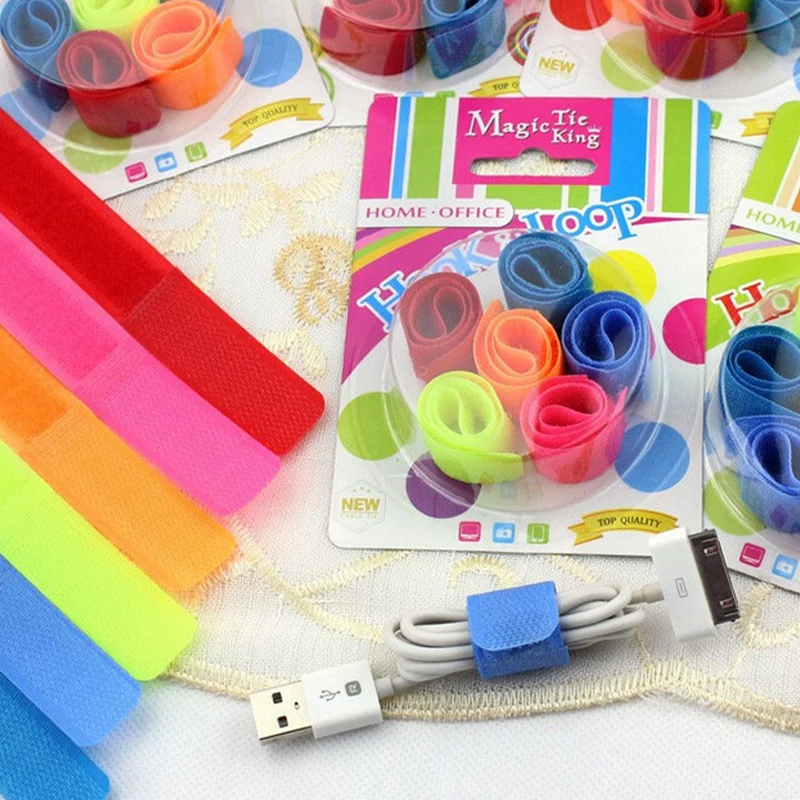 

6 Pcs Earphone Holder Mouse Cord Protector Cable Organizer Cable Winder Clip Management USB Cable Protects Office Storage Tools