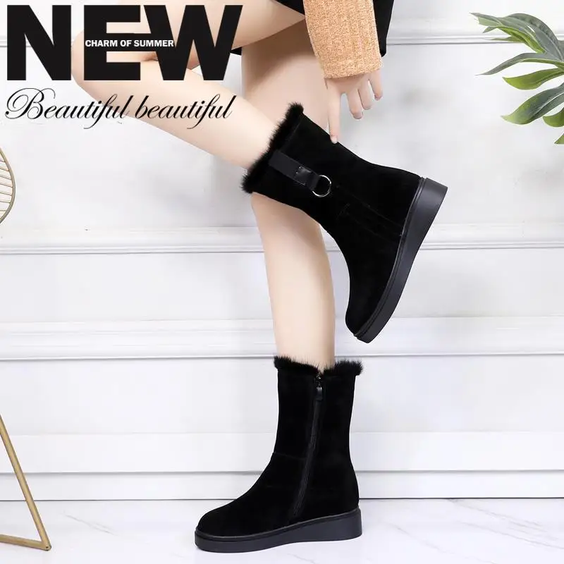 

Новинка 2021, зимние теплые ботинки-гладиаторы на низком каблуке, модные мотоциклетные ботинки на молнии, дизайнерские женские ботинки