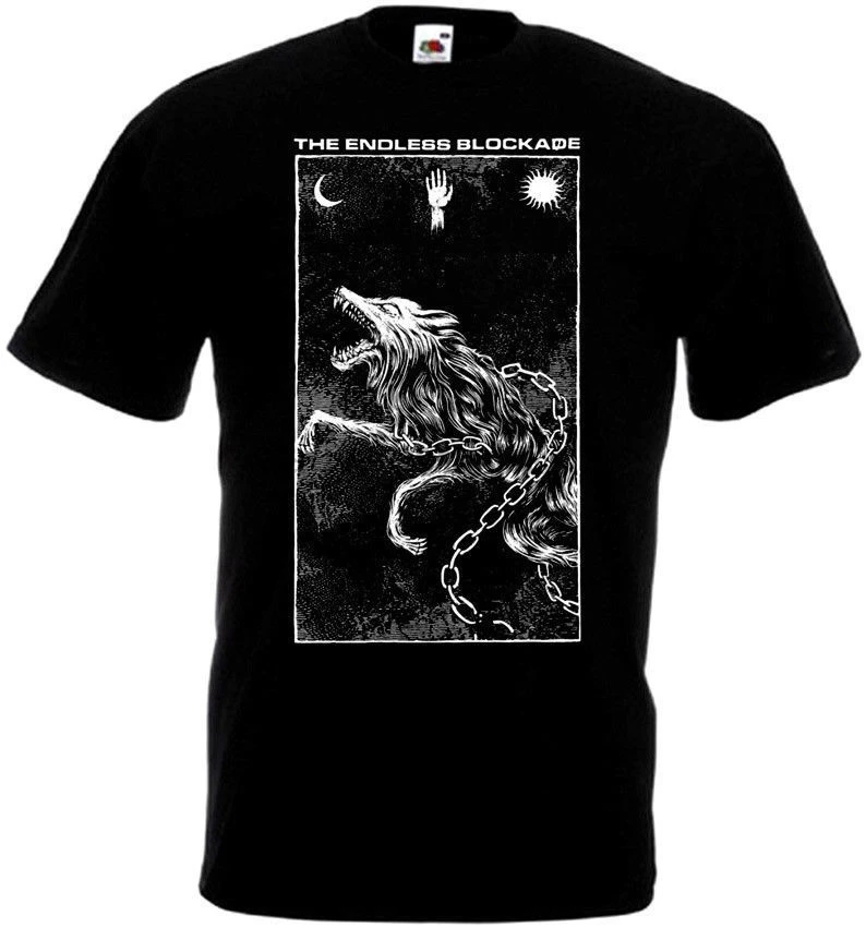 

The Endless Blockade V2 T Shirt Black Hardcore Punk Grindcore All Sizes S 3Xl Men T Shirt Cotton Short Sleeve T Shirt 016085