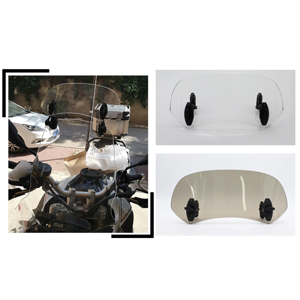 Универсальный Регулируемый экран лобовое стекло спойлер дефлектор воздуха для