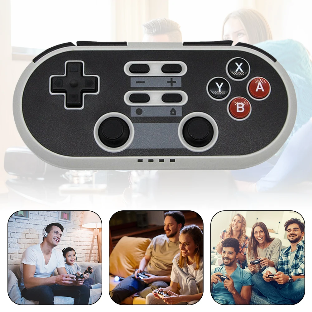 

Multifunction Wireless Bluetooth-compatible Joystick Controller for iOS Android Switch PC Mini Multifunction Joypad Game Part