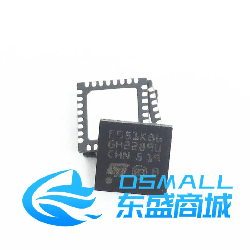 100% новый и оригинальный STM32F051K8U6 QFN32 F051K86 |