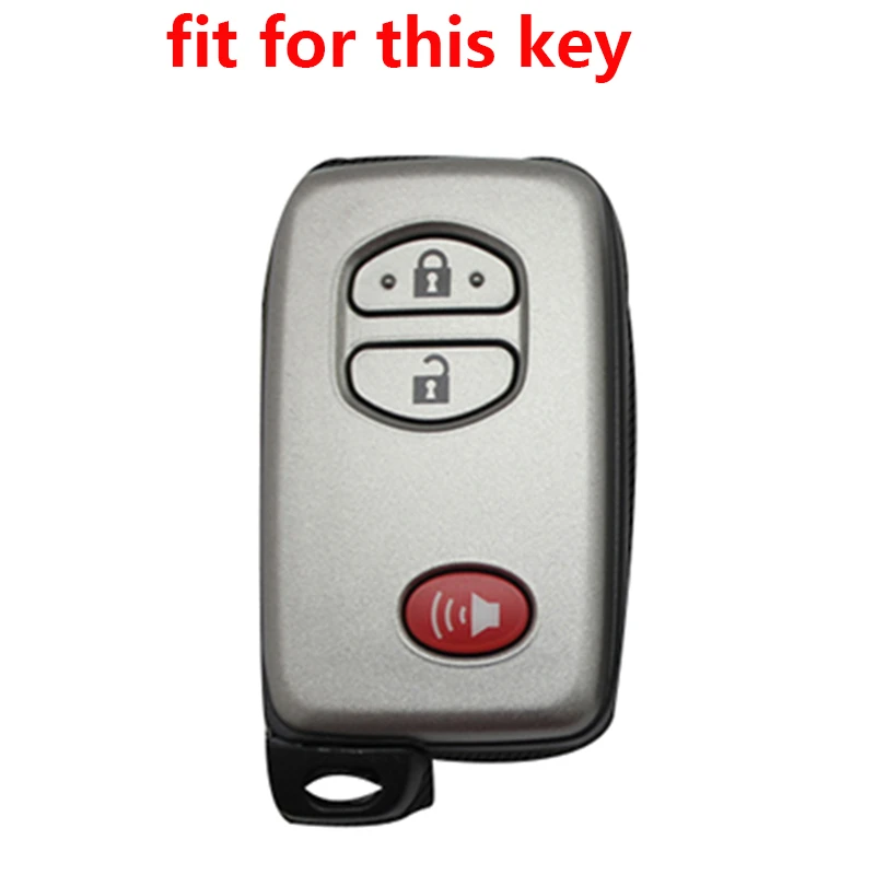 Силиконовый для ключа автомобиля крышка Кепки Toyota Rav4 Vios Yaris Avalon Camry Landcruiser 4runner Ractis