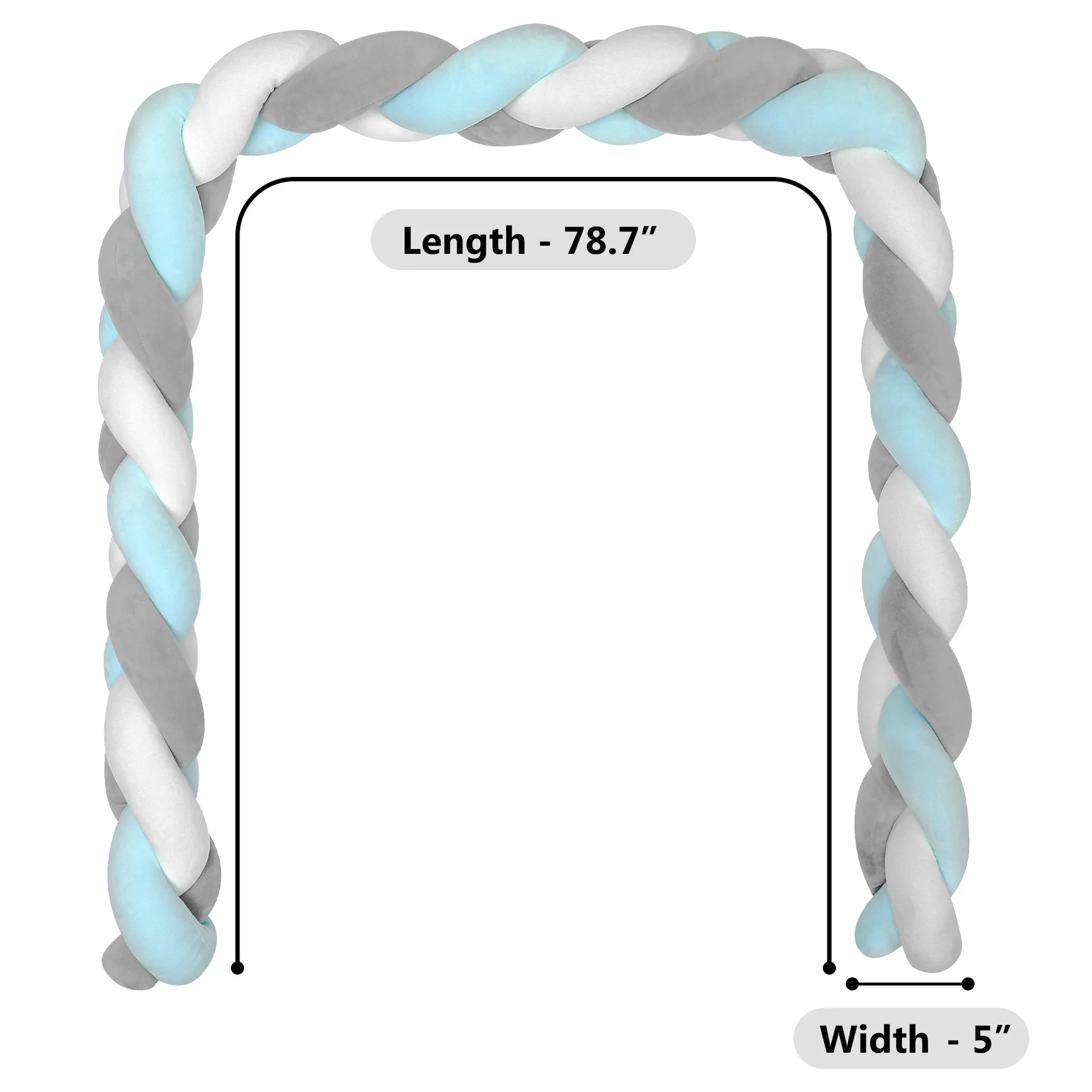 

Манеж Детский однотонный, плетеные полоски для защиты от столкновений, украшение детской комнаты, простые бамперы ручной работы