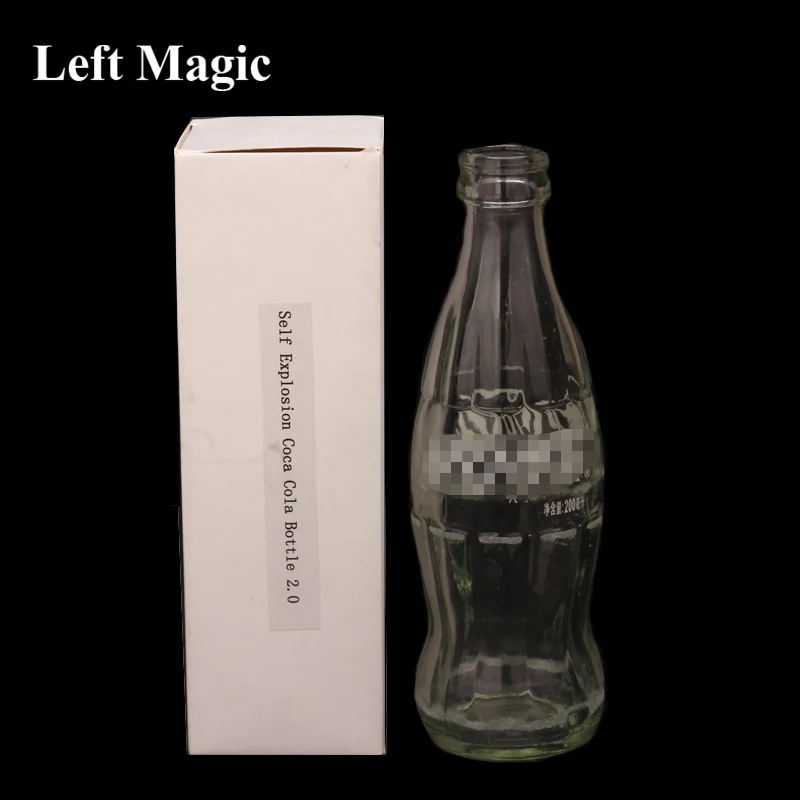 Self Explosion Bottle 2 0 Edition Волшебные трюки стеклянная сцена улица крупным планом