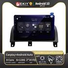 EKIY 6 + 128G Android 10 автомобильное радио для MG 3 II Cross 2013-2021 Мультимедиа Видео плеер 1280*720 IPS навигация GPS Авто Стерео DVD