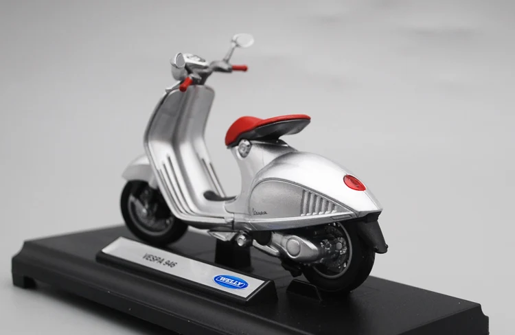 Welly 1/18 VESPA 946 2014 скутер мотоцикл литая модель для детей мальчиков девочек |