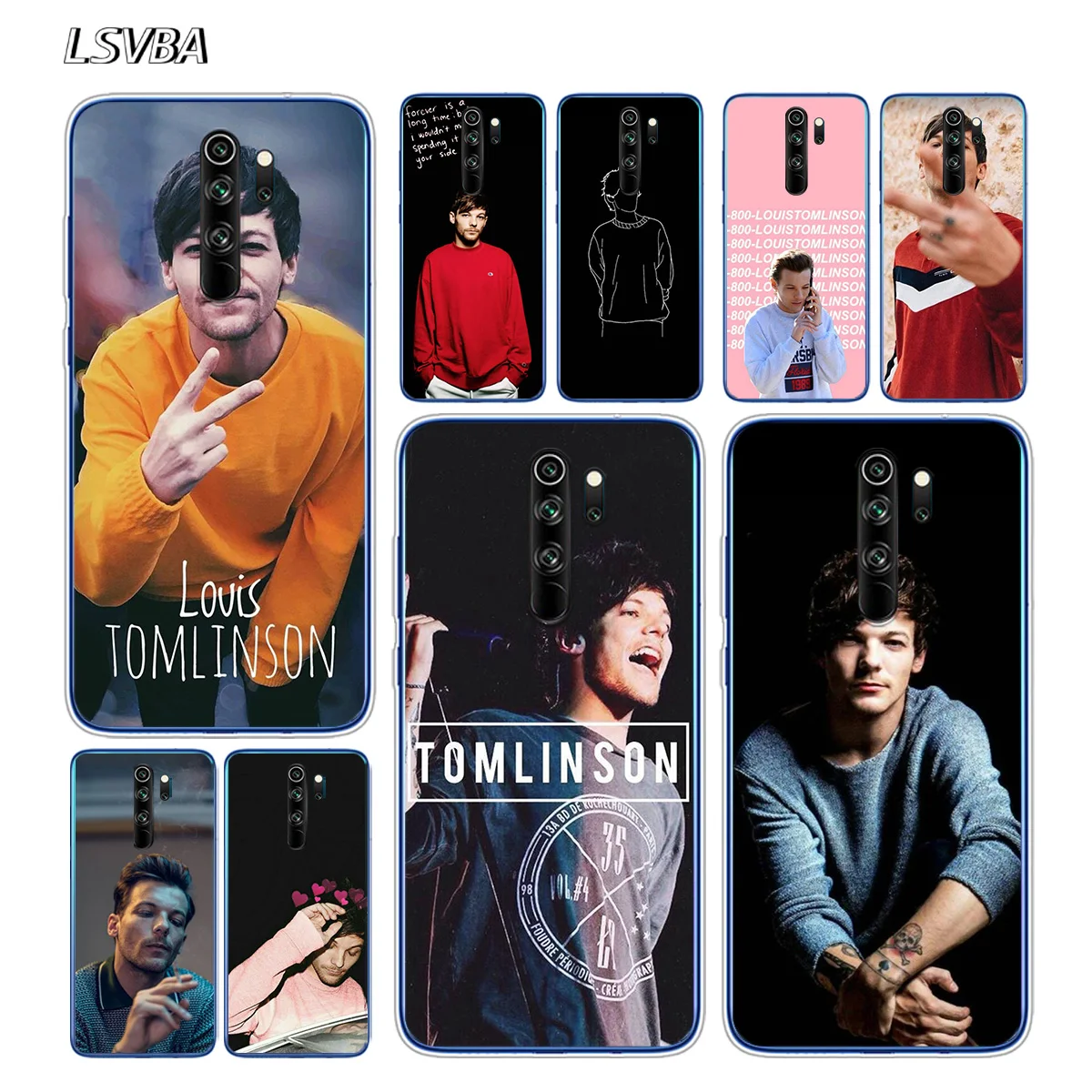 

Soft TPU Silicone Cover One Direction Louis Tomlinson For Xiaomi Redmi Note 9 9S 8T 8 7 6 5A 5 4X 4 Pro Max Phone Case