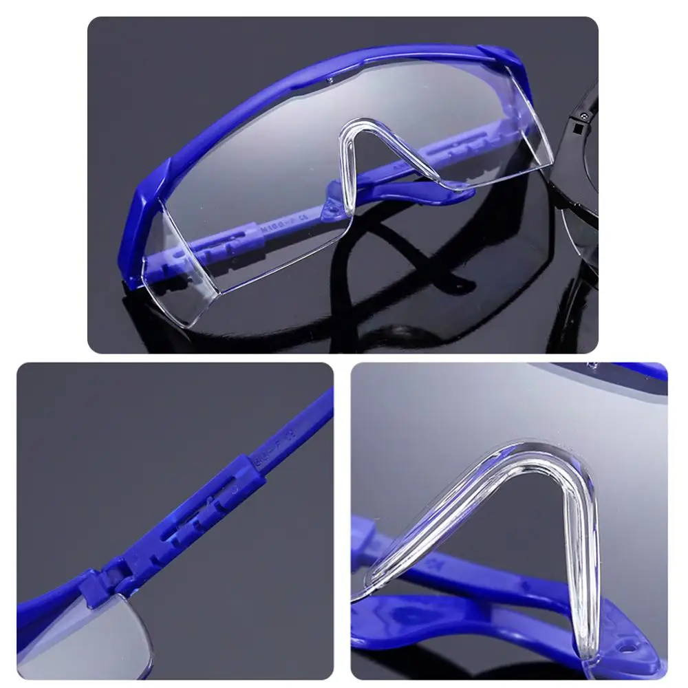 

Anti-Fog Glasses Work Safety Glasses Transparent Dust-Proof Glasses Outdoor Anti-flying Protective Anti-wind Glasses Goggles