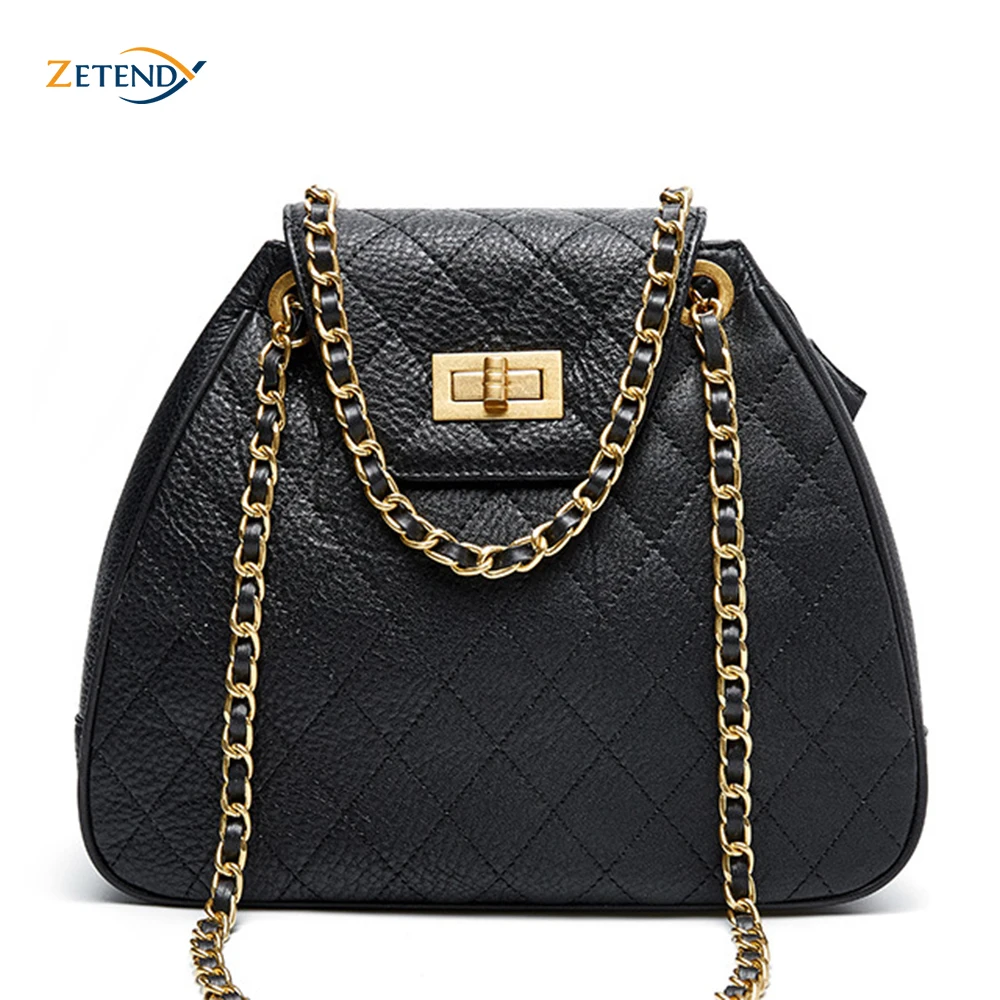 Сумка женская из натуральной кожи через плечо с цепочкой и ремнем|Сумки ручками| |